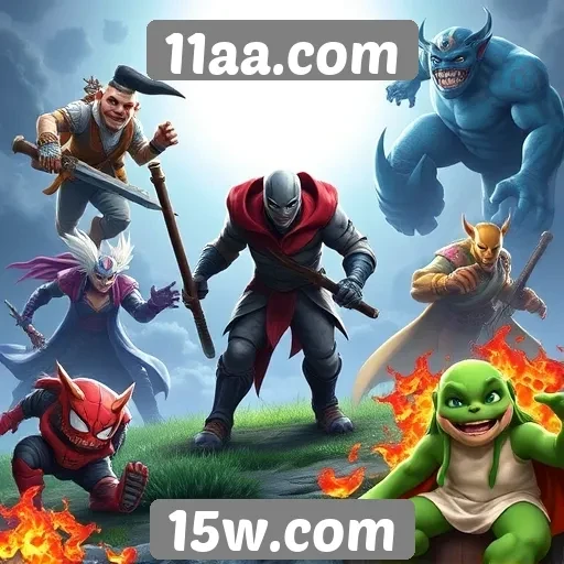 Análise da variedade de jogos disponíveis no 11aa.com