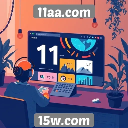 Experiência do usuário na interface do 11aa.com